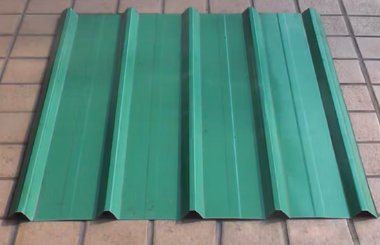 Lastra per tetto ondulata zincata preverniciata con tegole in alluminio zincato rivestito in materiale del tetto
